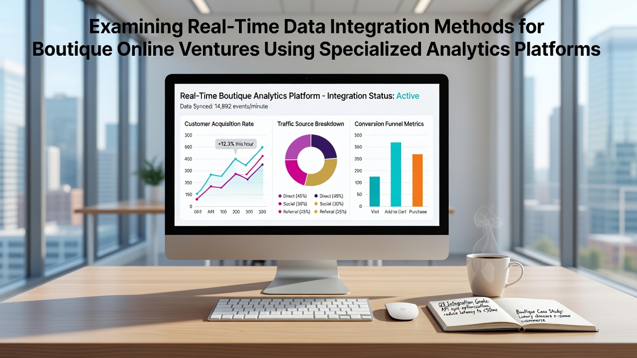 Examining Real-Time Data Integration Methods for Boutique Online Ventures Using Specialized Analytics Platforms